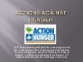 Actions against hunger