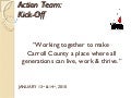 Carroll County United Action Team Kick Off January 13 & 14,2010