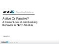 Job Seeking Behavior in the US and Canada