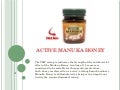 Active Manuka Honey