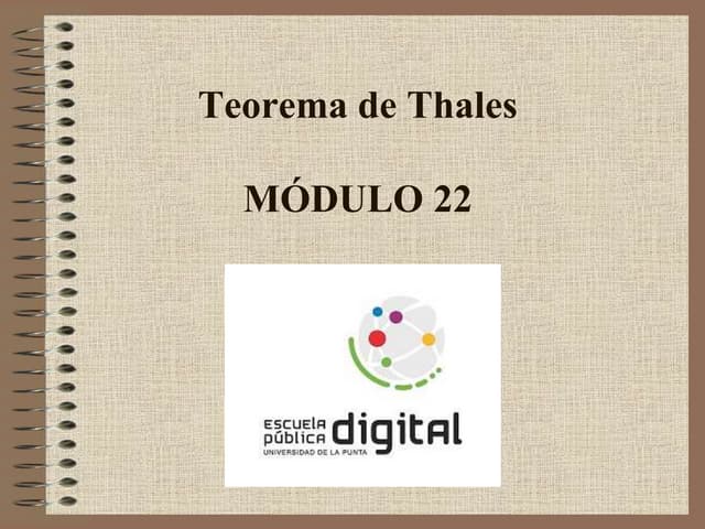 Actividad 1 teorema de thales