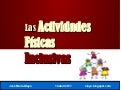 Actividades físicas inclusivas