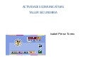 Actividades pel - taller