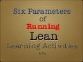 Lean Learning Activities: Activity Parameters