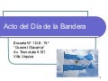 Acto del Día de la Bandera