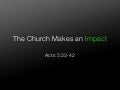 Acts 5 33 42 Sermon Calvary Impactpresentation