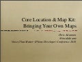 Core Location and Map Kit: Bringing Your Own Maps [Voices That Matter: iPhone 2010]