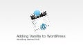 Adding Vanilla to WordPress