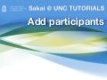 Add Participants to Your Sakai Site