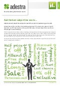 Email marketing that delivers results (Adestra) -JUL12