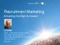 Sales & Marketing for Recruiting Professionals