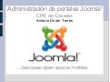 Curso de Administración de Joomla
