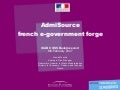 AdmiSource - french e-government forge