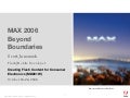 Adobe MAX 2006 - Creating Flash Content for Consumer Electronics