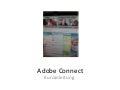 Adobe Connect Kurzanleitung