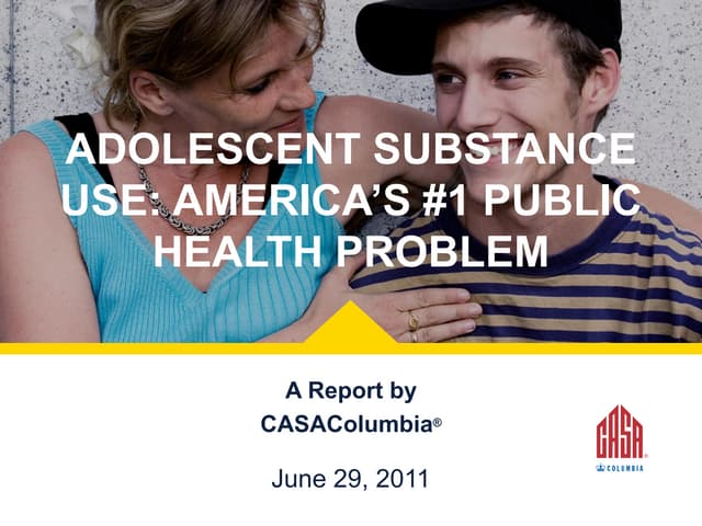 Adolescent Substance Use: America’s...