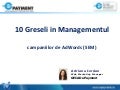 Adriana Iordan - 10 Greseli in Management-ul Campaniilor AdWords