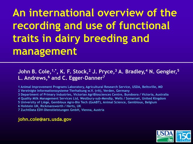 An international overview of the re...