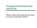 Adtechniques