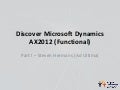 AX 2012 Functional Track - Steven Hermans