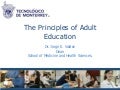 Adult learning