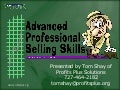 Advanced Professional Selling Skills By Tom Shay