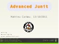 Advanced junit and mockito