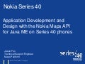 Advanced Maps on Apps for Series 40