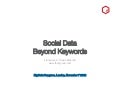 Advanced social intelligence