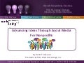 Advancing Ideas Through Social Media for Nonprofits