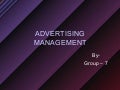 Advertising