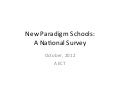 AECT: New Paradigm Schools