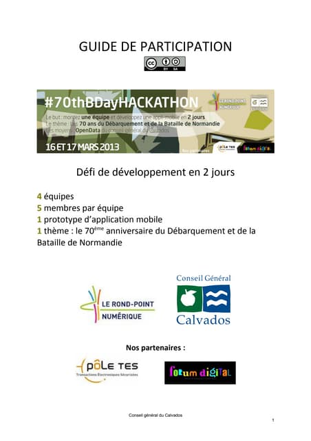 Guide participants hackathon_calvados