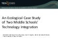 Case Studies of Tech Integration in 2 Middle Schools