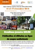Deuxièmes journées ASA-SHS - Publication et diffusion en ligne de corpus audiovisuels