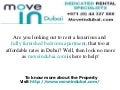 Affordable Apartments for Rent in Dubai