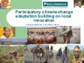 Yohannes GebreMichael: Participatory climate-change adaptation building on local innovation