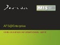 AFS@Enterprise : créez un espace informationnel unifié