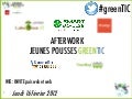 Afterwork Jeunes Pousses #GreenTIC - les clés du succès TIC & Développement Durable