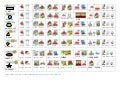 Agenda semanal pictogramas y cuadrante para calendario