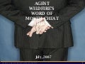 Word of Mouth Cheat Sheet (Agent Wildfire)