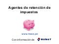 Agentes de retención de impuestos