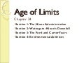 Age of limits