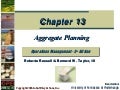 Aggregate Planning