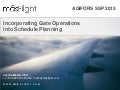 Incorporating Gate Variability in Airline Block Planning