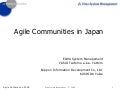 Agile Communities In Japan