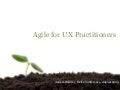 Agile For UX Practitioners