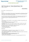 Agile Therapeutics, Inc. ' Product Pipeline Review ' 2012