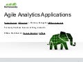 Agile analytics applications on hadoop