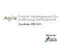 Agile Project Management for elearning development